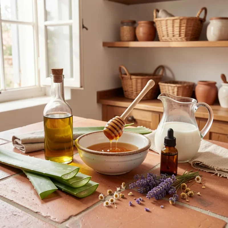 Hydrater sa peau maison : 7 recettes italiennes avec actifs naturels (2026)