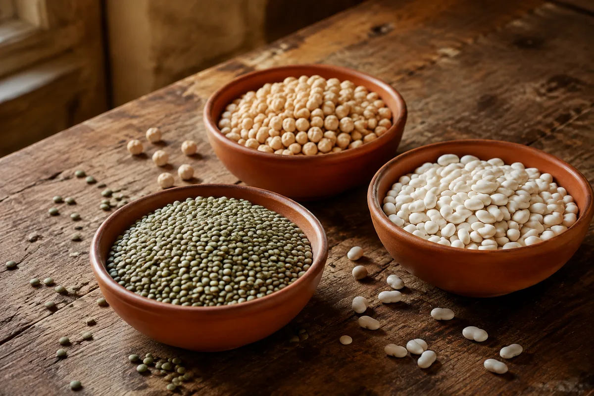 Légumineuses : bienfaits, variétés italiennes et cuisson