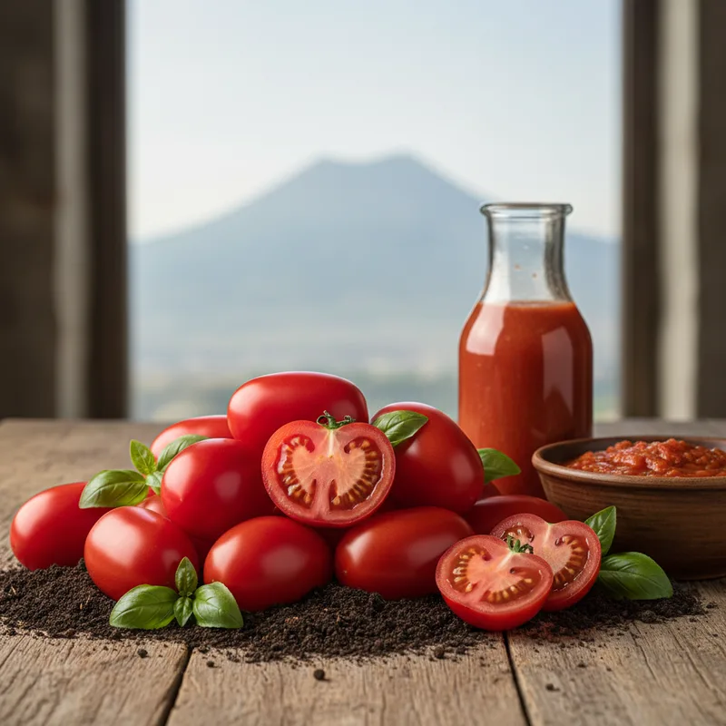 Tomates San Marzano DOP : terroir volcanique et sauce parfaite